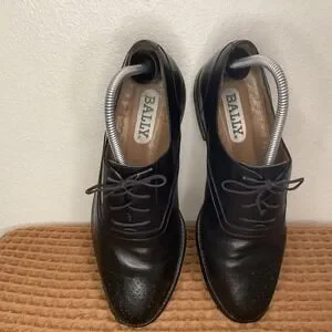 Bally | Shoes | Vintage Bally Brogues Leather Derby Shoes  display picture 3